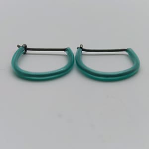 Titan Ohrringe türkis